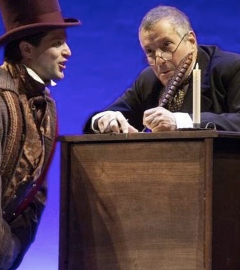 A Christmas Carol production featuring Michael Iannucci